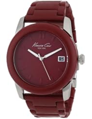 Kenneth Cole New York Womens KC4865 Special Edition Round Case Red Dial Watch
