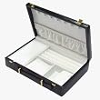 Classic Black Jewelry Valet Organizer