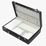 Classic Black Jewelry Valet Organizer