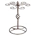 MyGift Classic Elegant Metal Tabletop 6 Wine Glass Display Holder Drying Rack Stand/Air Dry System