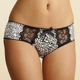 Reger by Janet Reger-Snow Leopard suspender hipster