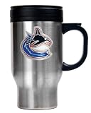 NHL Vancouver Canucks Stainless Steel Travel Mug - Primary Logo
