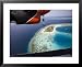 Air Taxi, Maldives Transportation Framed Art Poster Print by Neil Emmerson, 31x25