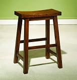 Powell Honey Brown 24-Inch Counter Stool