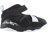 Best Price Nike Air Jordan 8.0 Black Dark Charcoal White Toddler (467810-001)