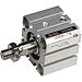 SMC CDQSB12-5SM-A93VS cyl, compact, sgl act, spr ret