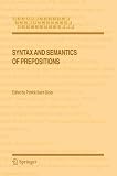 Syntax and semantics of prepositions