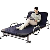 新型 洗える 布団付 収納式 リクライニングベッド(LF-036)