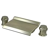 Kingston Brass KS2248AR Milano Waterfall Roman Tub Filler, Satin Nickel [並行輸入品]