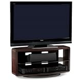 BDI Valera 9724 Double Wide Open TV Stand (Espresso Stained Oak)