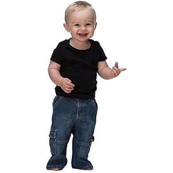 Bella Infant 100% Cotton 5.8 oz T-Shirt w/lapped shoulders