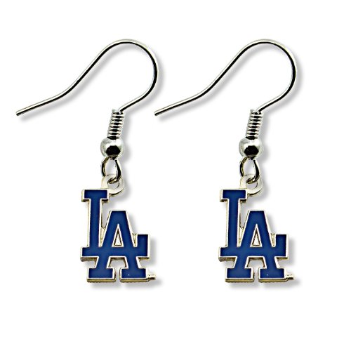 MLB Los Angeles Dodgers Logo Dangler Earrings