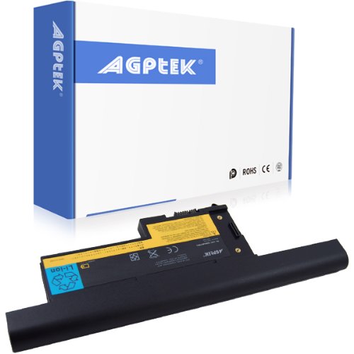 AGPtek 4400MAH Li-ion Battery For IBM LENOVO ThinkPad X60 X60s X61 7673 X61s 7669 series fits 92P1163 92P1164 92P1166 92P1168 92P1167 92P1171 92P1172 92P1173 92P1227 42T4506 42T5224 Laptop