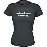 Buy The Guitar Player Is Always Right Women's tee Shirt in 6 Colors Small thru XXL by 99 VOLTS
