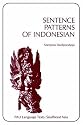 Sentence Patterns of Indonesian (Pali Language Texts : Southeast Asia)