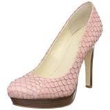 Calvin Klein Womens Kendall Fish Skin Platform