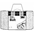 3M 9295 Sanding Belts