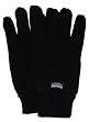 Ear Mitts Great Gloves!TM Black KNIT Gloves with ThinsulateTM Insulation