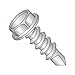 #6 x 1" Self-Drilling Screws/Unslotted/Hex Washer Head / 18-8 Stainless Steel / #2 Drill Point (Carton: 5,000 pcs)