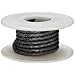 Palmetto Style 1585 Carbon Staple Fiber Compression Packing Seal, Graphite Coating, Dull Gray,