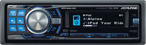 Buy Alpine CD-R -RW MP3 AAC WMA Receiver, CDA-9886 by Alpine now!