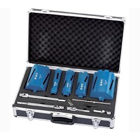 Draper 44347 11-Piece Diamond Core Bit Set