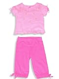 Just a Girl - Toddler Short Sleeved Capri Set, Pink (Size 3T)