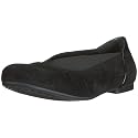 Samsonite SF023409CQ1.A0A09 CRYSTAL ELASTIC CAMOSCIO BLACK, Damen Ballerinas