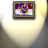 Completely Handpainted American Football Sport Painting, Custom Order FL6762, Oil on Canvas, with Option to Paint Jerry, Brett & Co. from Any Other Favorite Photograph or Picture, Unframed, Size 21'' x 30