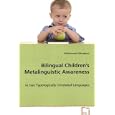 Bilingual Children's Metalinguistic Awareness by  Mohammed Alhuqbani