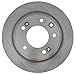 ACDelco Silver 18A2828A Rear Disc Brake Rotor