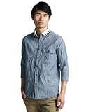 (フレッドペリー)FRED PERRY ホ゜ロ衿7分袖シャツ F4196 (フレッドペリー)FRED PERRY ホ゜ロ衿7分袖シャツ F4196
