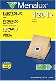 Menalux 1201 p Pack of 5 Dustbags & 1 motor filter to cut