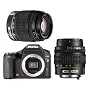 Pentax K200D 18-55mm & 50-200mm Lens Kit (10.2 MP Entry Level DSLR with Professional Characteristics)