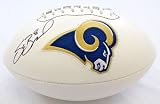 SAM BRADFORD SIGNED AUTOGRAPHED ST LOUIS RAMS LOGO FOOTBALL COA + HOLOGRAM