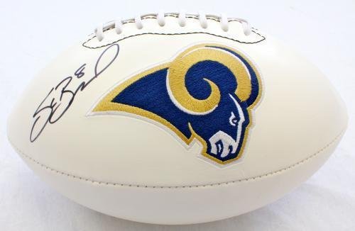 SAM BRADFORD SIGNED AUTOGRAPHED ST LOUIS RAMS LOGO FOOTBALL COA + HOLOGRAM