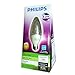 Philips 427799 3.5-watt Blunt Tip Candle LED 2700K Light Bulb with Candelabra Base, Dimmable, Warm White