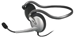 Cyber Acoustics Neckband Style Stereo Headset/Microphone with volume/mute AC-645