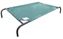Coolaroo Large Steel-Framed Pet Bed, Brunswick Green