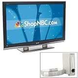 Sharp AQUOS 52 1080p LCD HDTV Package w/ $100 Rebate