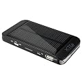 Premium Solar Charger - Ultra Thin Solar Powered Backup Battery and Charger for Cell Phones, iPhone, iPod, and Most USB Powered Device - Also Includes Built-in LED Reading Light and Window / Windshield Suction Cups