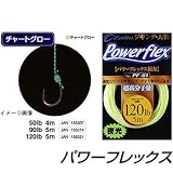 オーナー針 パワーフレックス チャートグロー 50lb PF-01