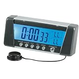 Produkt-Bild: Pilot LA_86322 Thermometer und Uhr Digital, 7-farbig