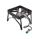 16 In Square Patio Stove Heavy Duty Steel