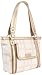 Nine West Vegas Signs Shopper Med Satchel,White,One Size