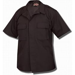 Tru-Spec Short Sleeve Tactical Shirt 65/35 Vat Dyed Polyester Cotton Rip-Stop