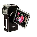 Isonic Snapbox DV51BK Camcorder with 5 Megapixel CMOS and 2 GIG SD CARD (Black)