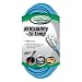 Coleman Cable 02368 16/3-Gauge High Visibility and Low Temperature Outdoor Extension Cord, 50-Feet, Blue