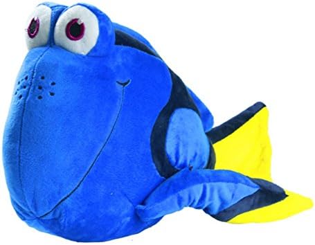Finding Dory 8" Regal Blue Tang Stuffed Plush Toy With Suction Cup