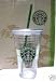 Starbucks Grande 16 Oz Clear Insulated Tumbler